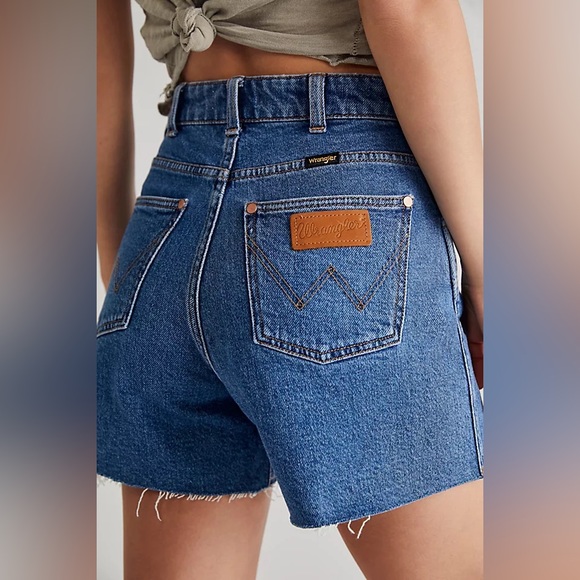 Wrangler Pants - NWT Wrangler A-Line High Waisted Denim Shorts